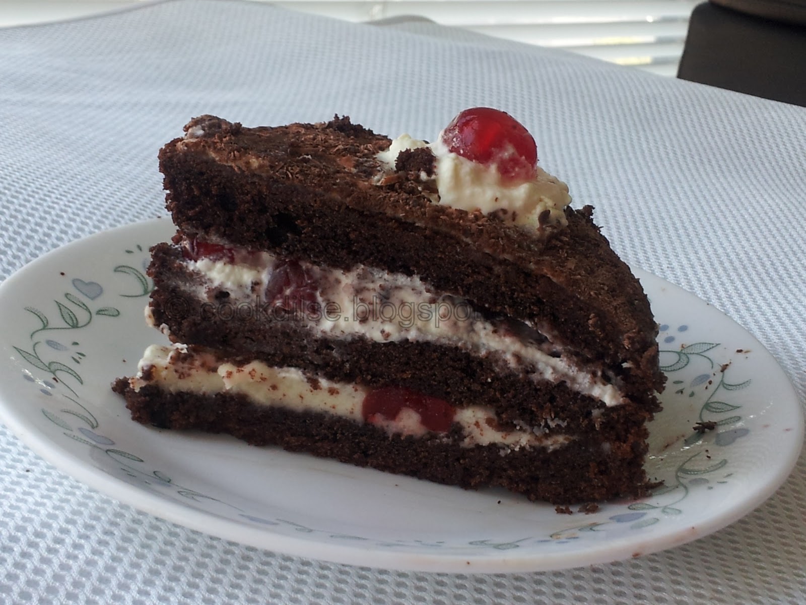 Cook Dil Se Egg less Black Forest Cake