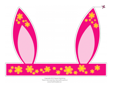 Simplicity image with regard to bunny ears printable Zany image with bunny ears printable