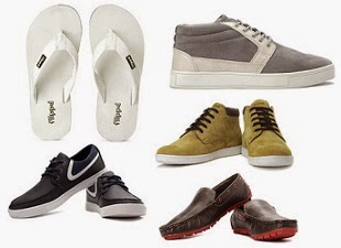 Great looking Men’s Budget Footwear (Slippers, Sneakers, Ankel Shoes, Casual Shoes, Flip-Flop, Loafers, Floaters) @ Minimum 40% Discounted Price