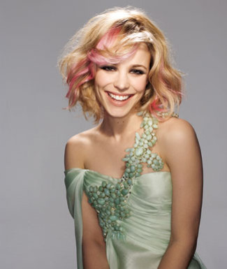Terribly Haute Beauty: Rachel McAdams Pink Hair Rachel Mcadams Instagram