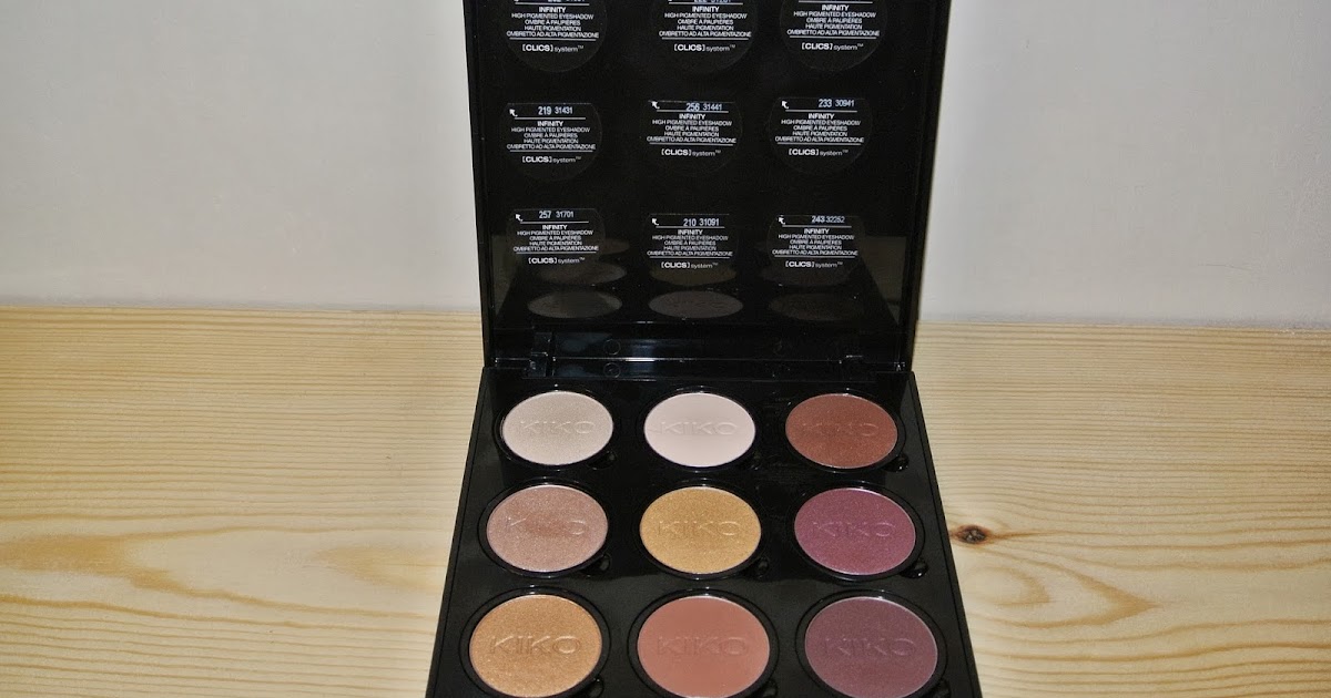 Science Behind Beauty My KIKO Clic System Build your own Palette 1