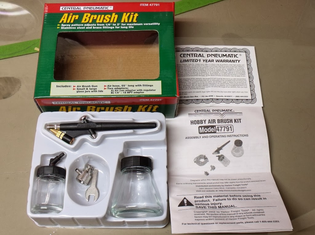 High Plains Modelers Harbor Freight Airbrush Product Review