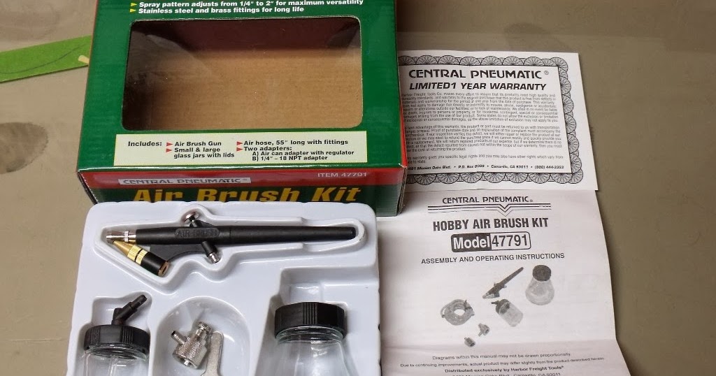 High Plains Modelers Harbor Freight Airbrush Product Review