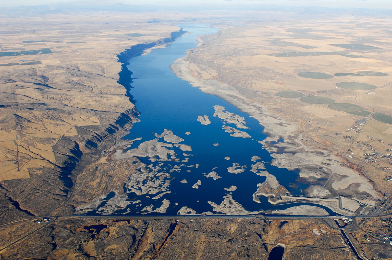 Big Bend Railroad History Banks Lake Drawdown1