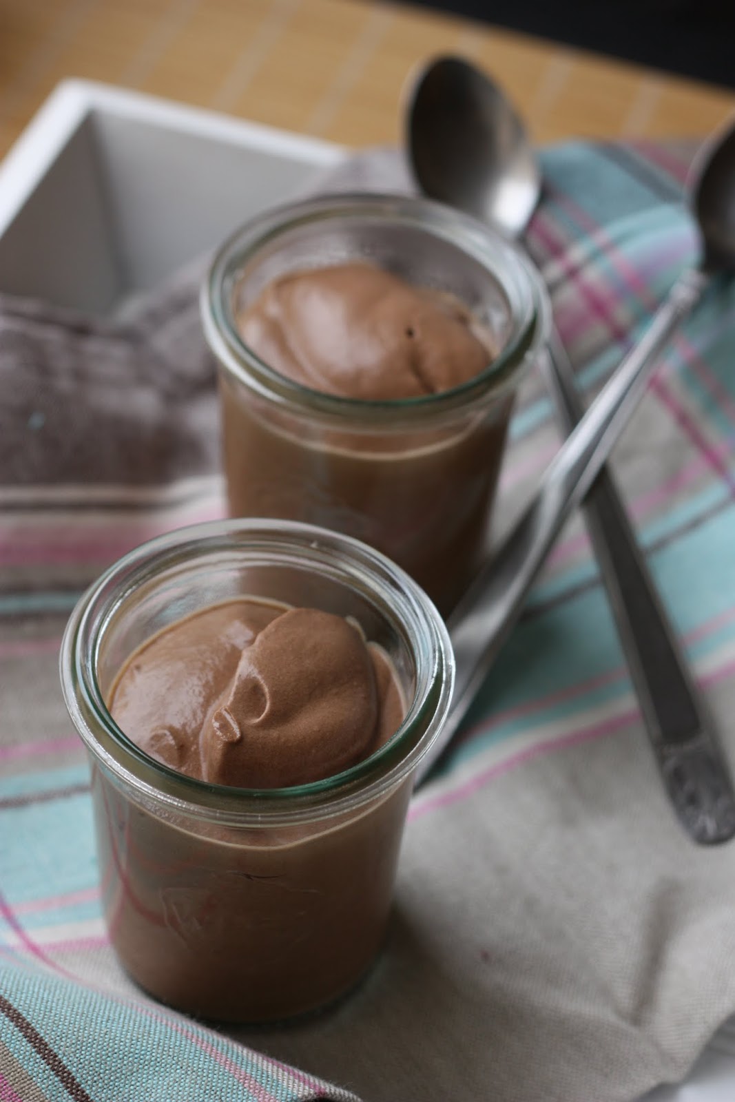 Les petits plats de Rose Mousse légère et crémeuse au chocolat {agaragar}