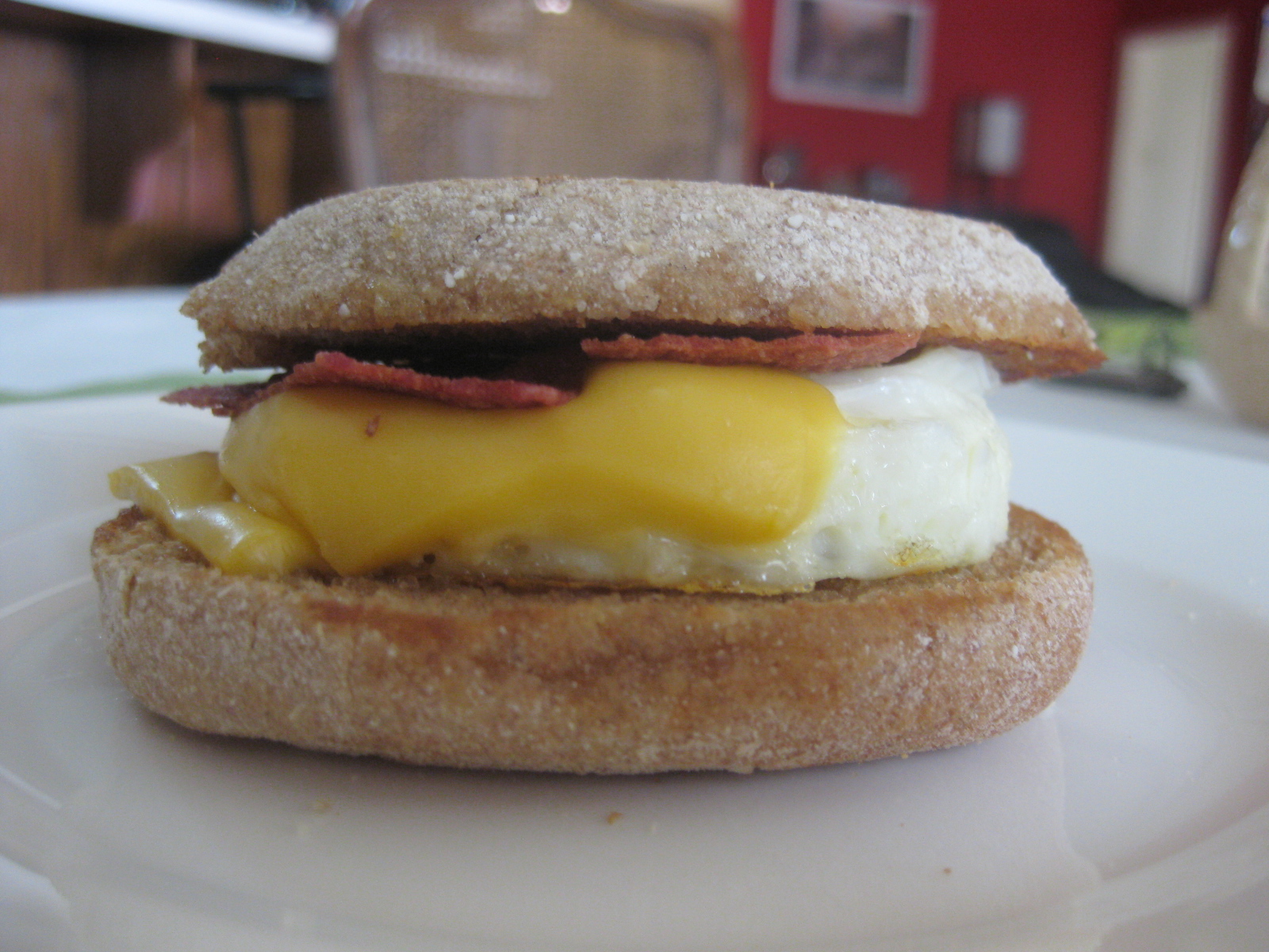 The Crazy Apron McDonalds Egg McMuffin Breakfast Sandwich