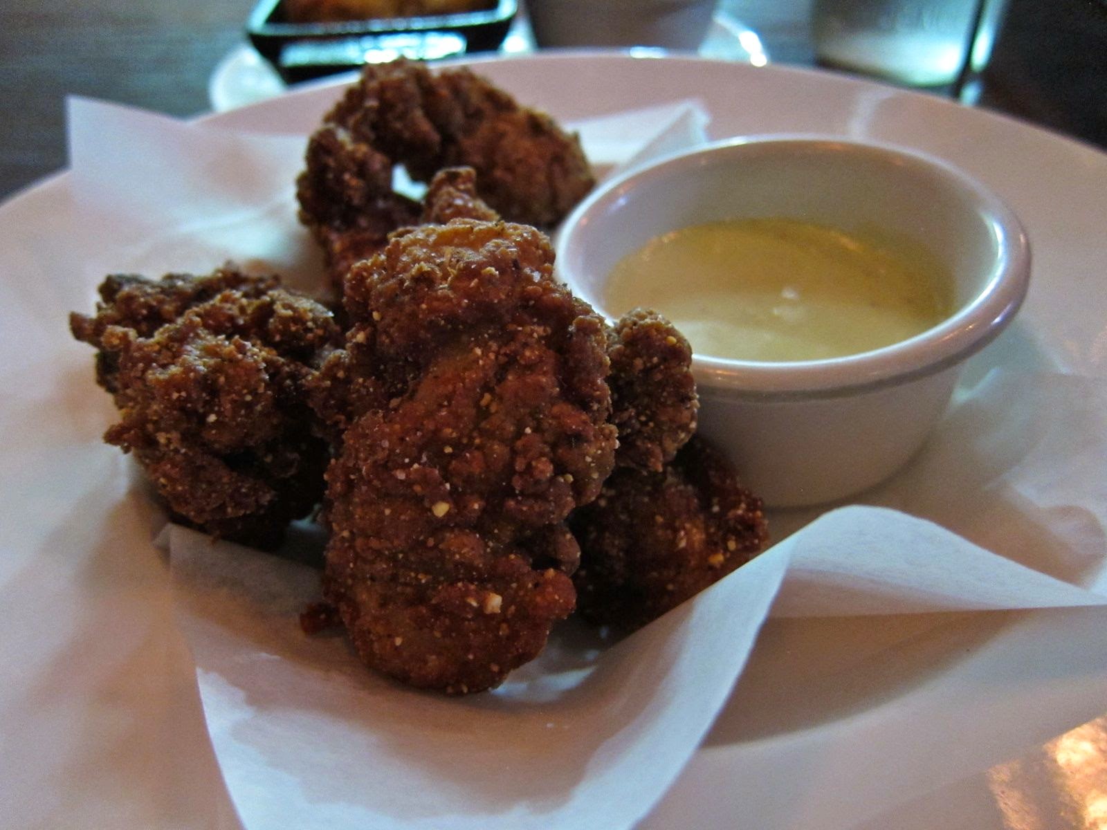 Fried Oysters at Hops & Hominy, SF