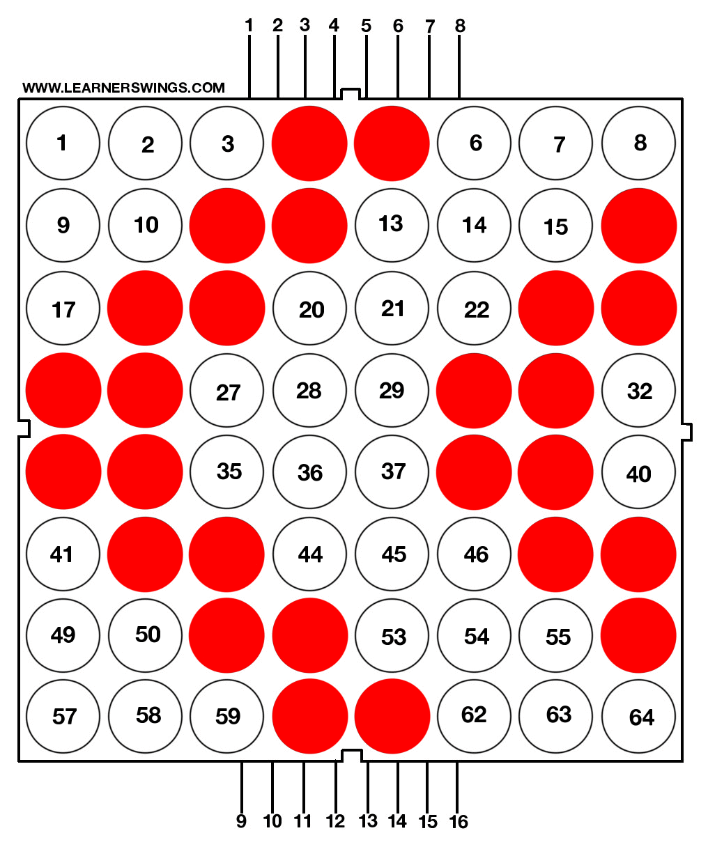 Arduino 6 LED Patterns 