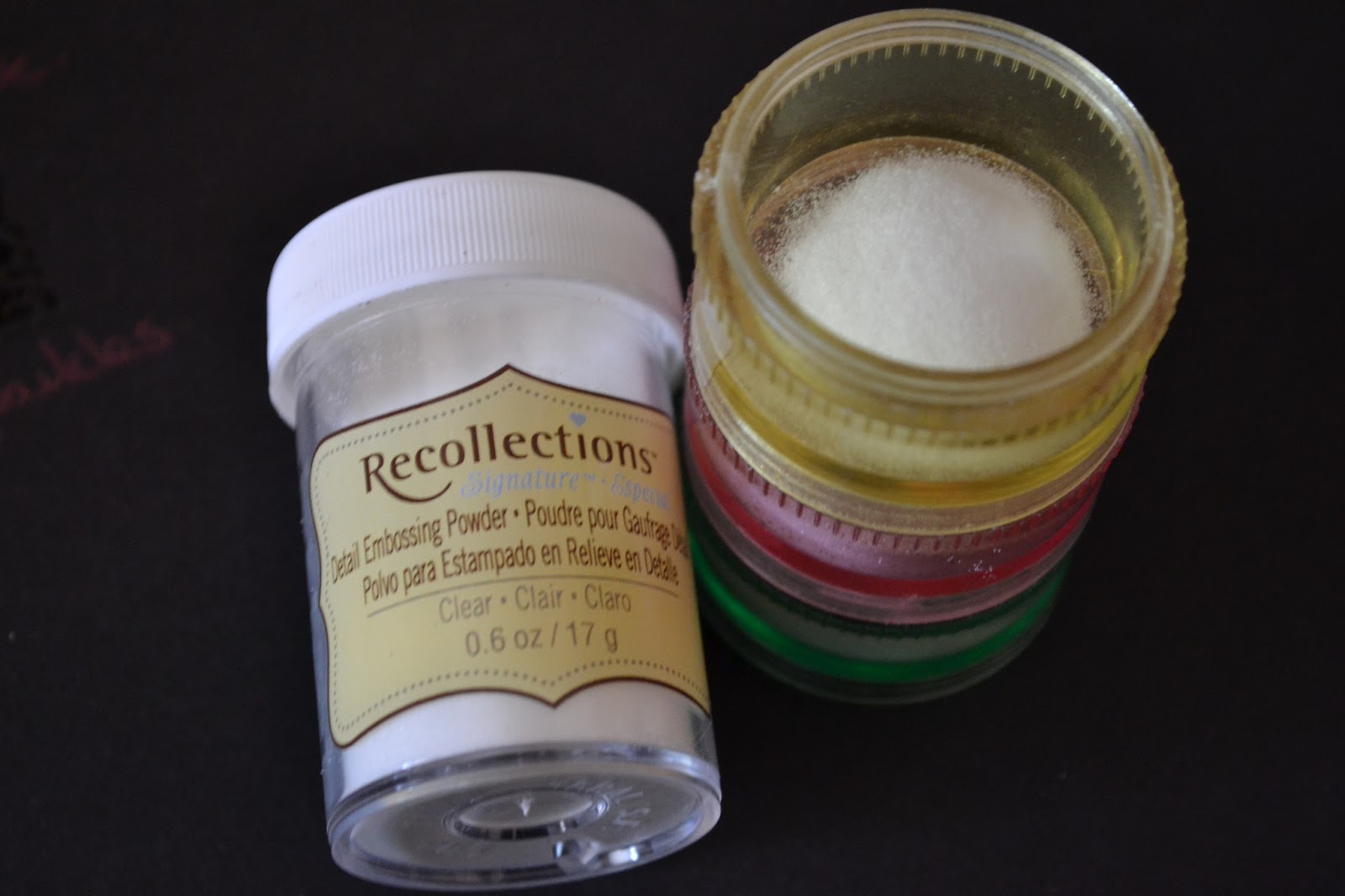 The Voice in My Head Sparkles in clear embossing powder! (April 11, 2013)