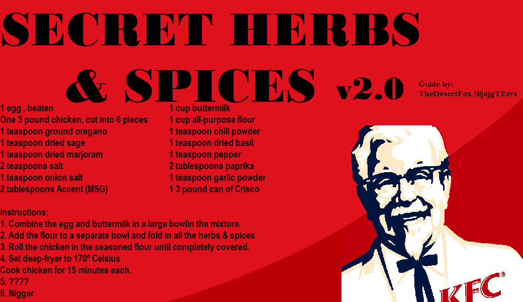 Kfc coupons 12 herbs and spices