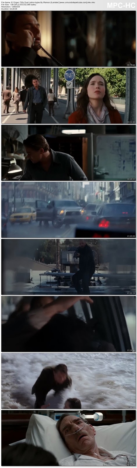 Capturas de la película.