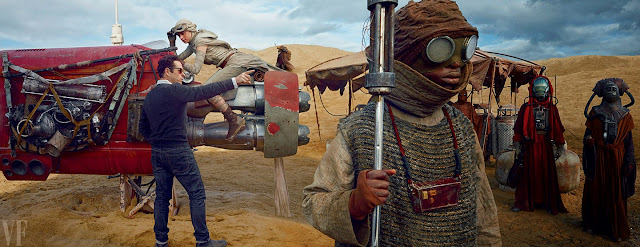 На съемках Татуина: