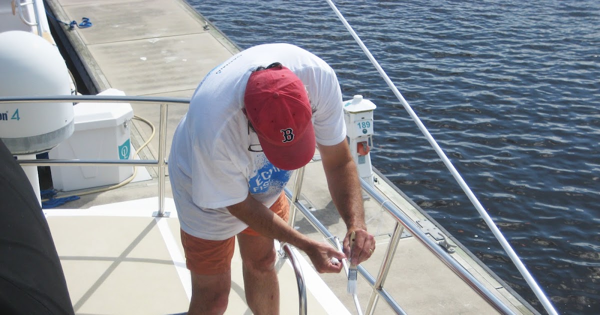 TakingPaws Painting antennas...