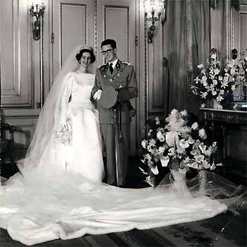 queen fabiola wedding dress