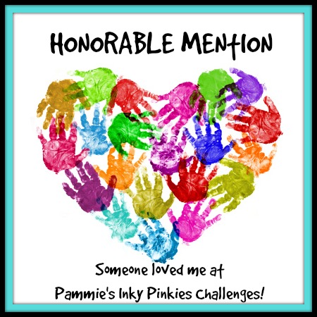 I Won a Top 3 - Honorable Mention at Pammie's Inky Pinkies