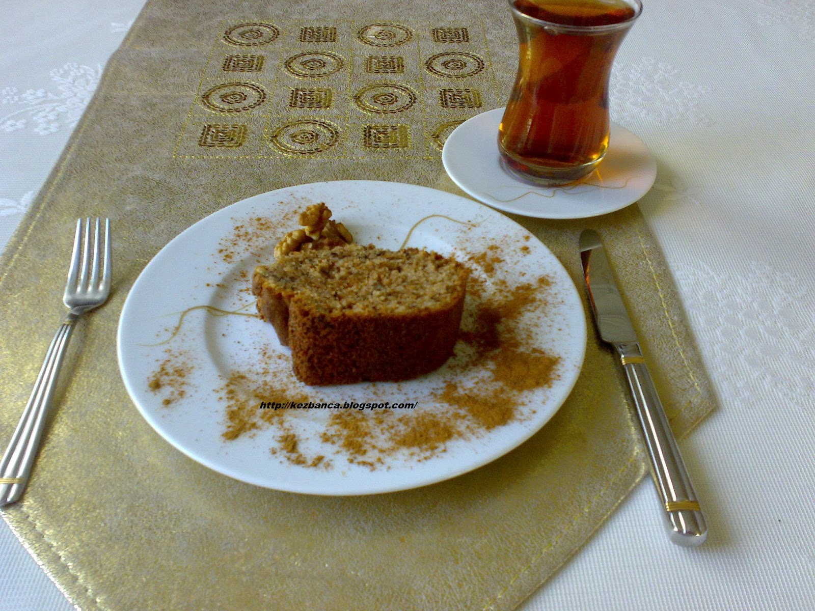 KEZİBANCA CEVİZLİ TARÇINLI KEK TARİFİ