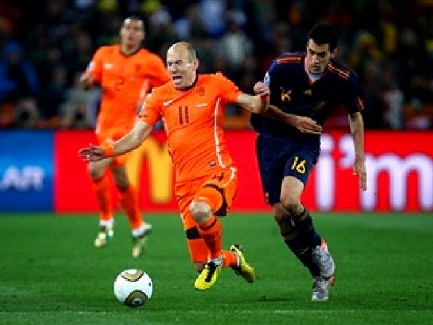 Resultado España 1 vs Holanda 5 - Mundial Brasil 2014 - Resultados