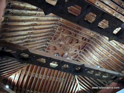 Artesonado mudéjar de la Ermita de los Remedios Ermita Remedios, Ayna, Albacete