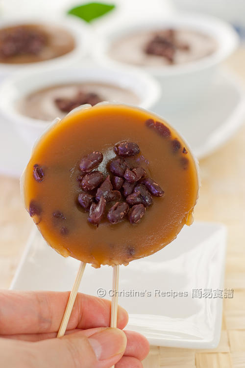 Steamed Red Bean Pudding
