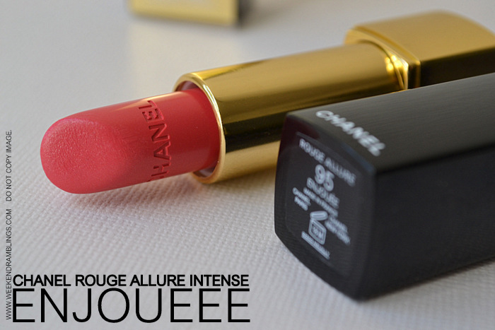 Chanel+makeup+rouge+allure+luminous+intense+pink+coral+lipstick+enjouee+swatches+reviews+ingredients+indian+darker+skin+beauty+fotd+looks+blog.JPG