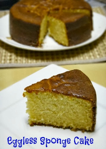 Eggless Sponge Cake Recipe Without Baking Soda Eggless Sponge Cake Recipe Without Baking Soda