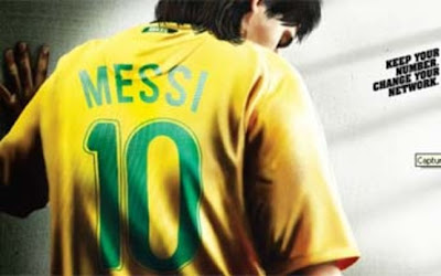 ¿Lionel Messi vistiendo los colores de la selección Brasil?