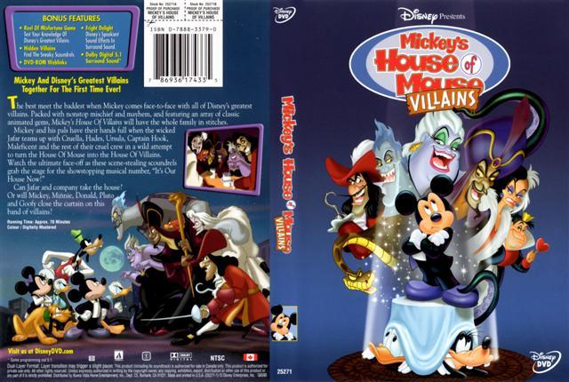hanna barbera show parte 2 os vilões da disney 2001 mickey s house