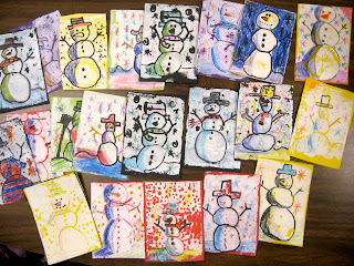 Art is Basic-- Art Teacher Blog: Artist Trading Cards