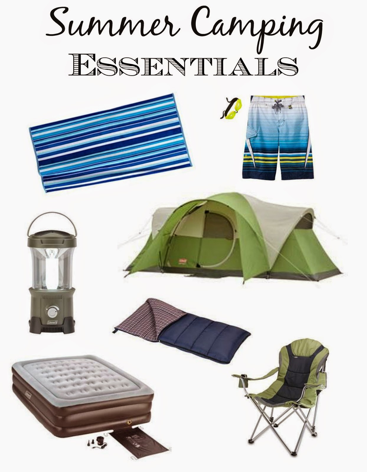 Summer Camping Essentials from Kohl's Outnumbered 3 to 1