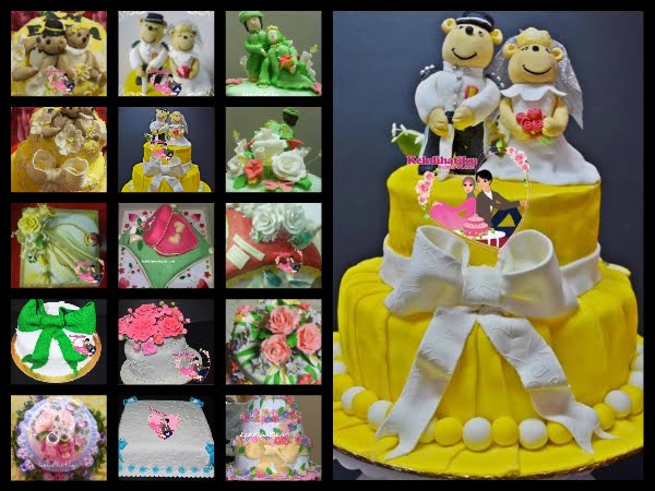FONDANT WEDDING CAKE