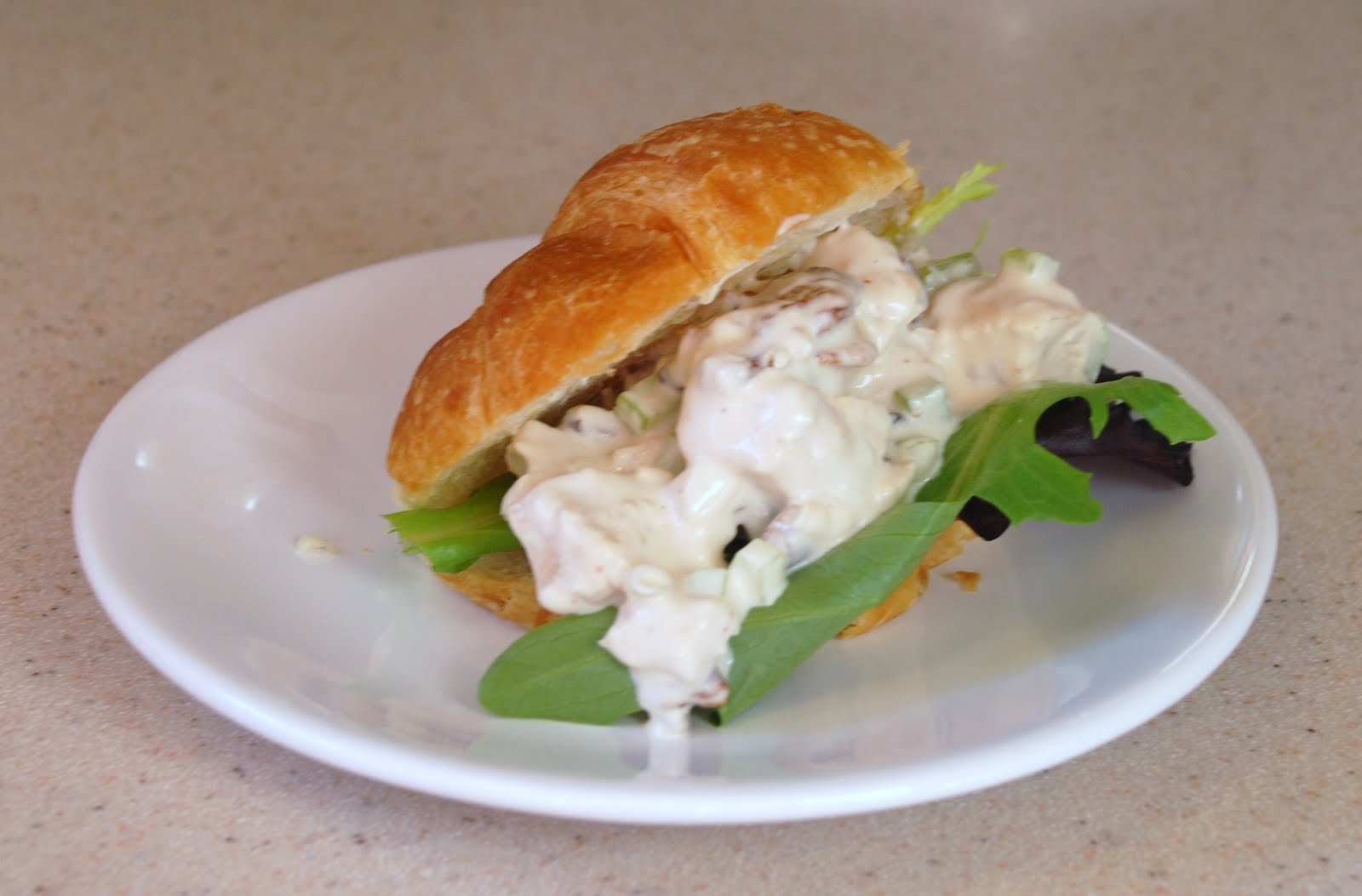 Everyday Insanity... Party Chicken Salad Sandwiches