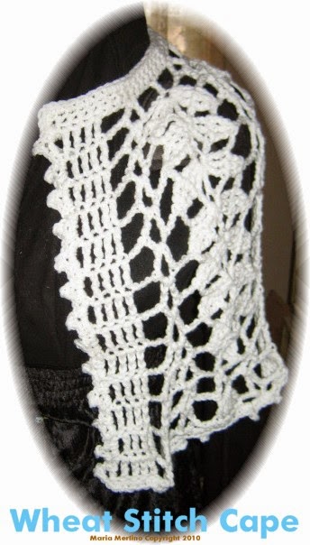 Crochet Living: Crochet First Holy Communion Cape in the ...