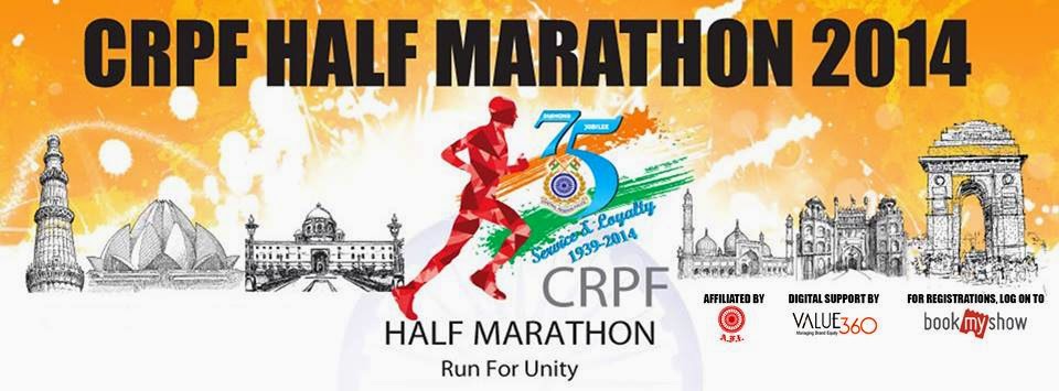 CRPF Half Marathon-Run for Unity CRPF Half Marathon-Run for Unity