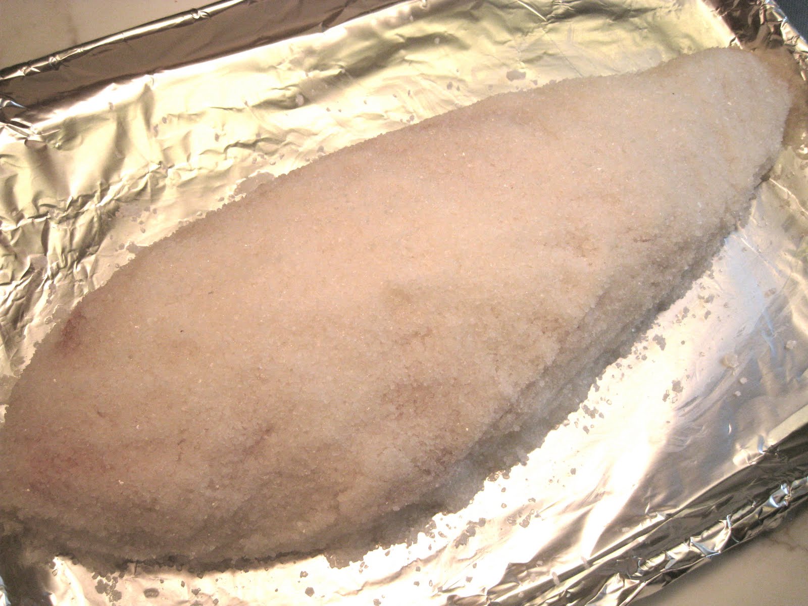 Whole Baked Rougheye Rockfish in Sea Salt