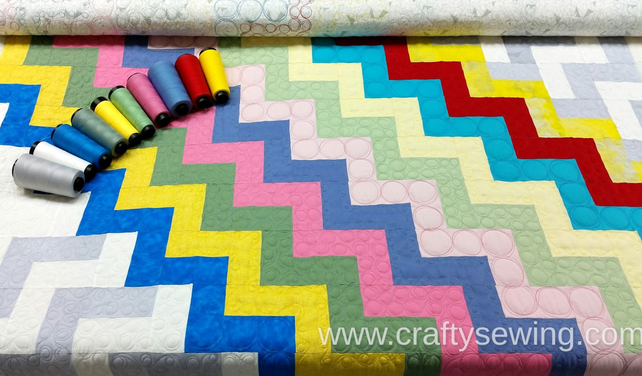 Crafty Sewing & Quilting Getting Up Close With My Quilting Double