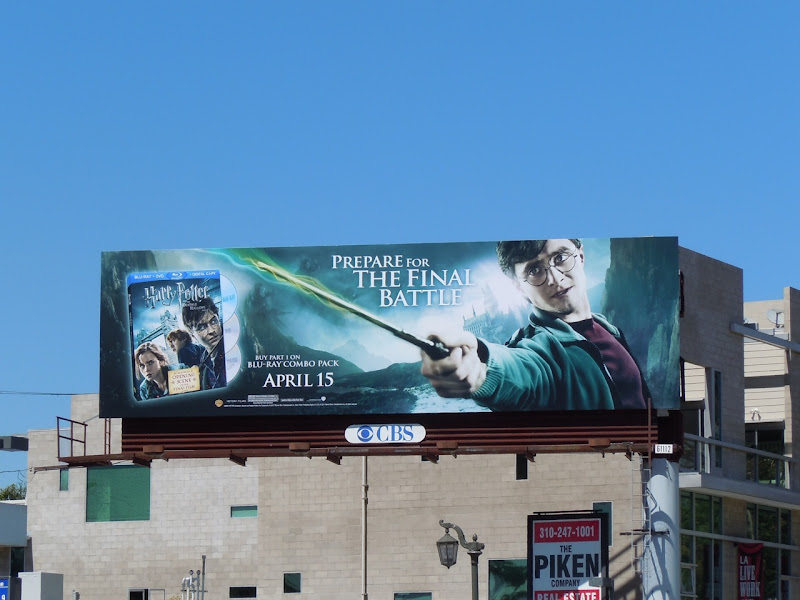 Harry Potter Deathly Hallows Part 1 billboard