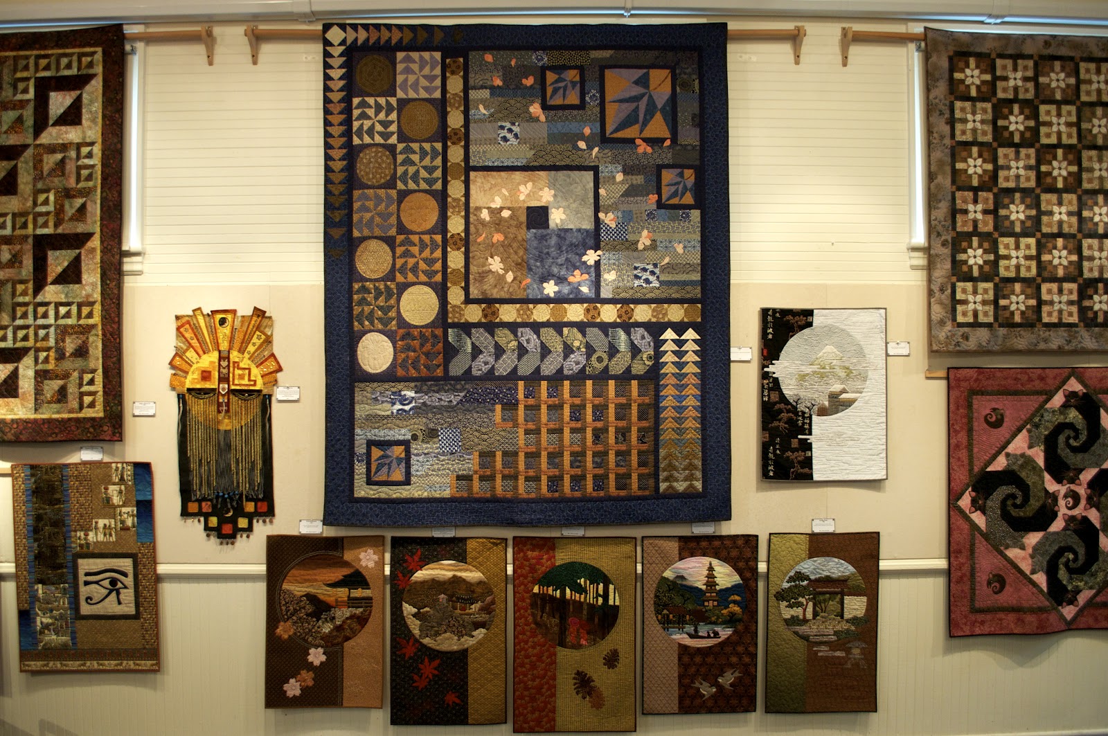 Wonkyworld: Helene Knott at Latimer Quilt and Textile Center