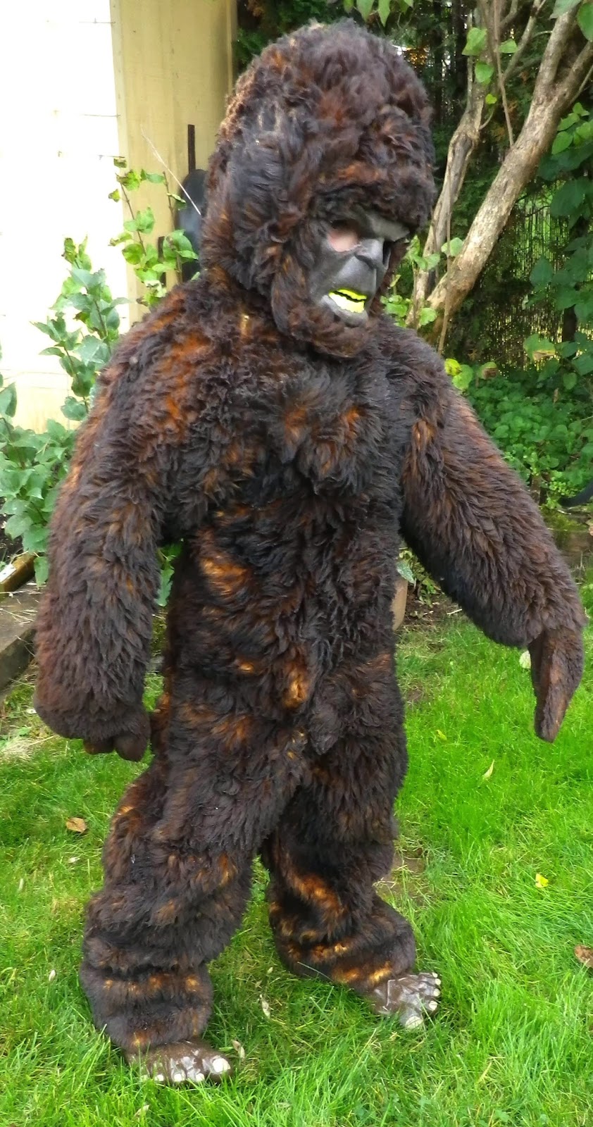 Cards by CG DIY Bigfoot Costume for a Bigfoot Fanatic!!