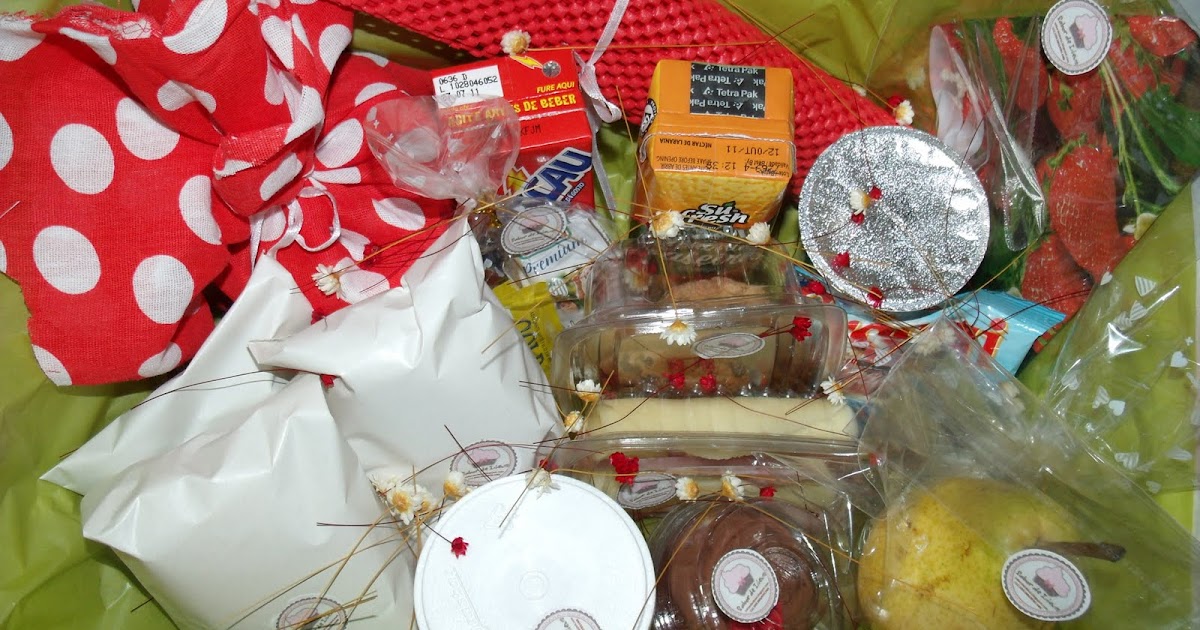 Sabor de Ideias: Cesta Café da Manhã - Ideia Diferente