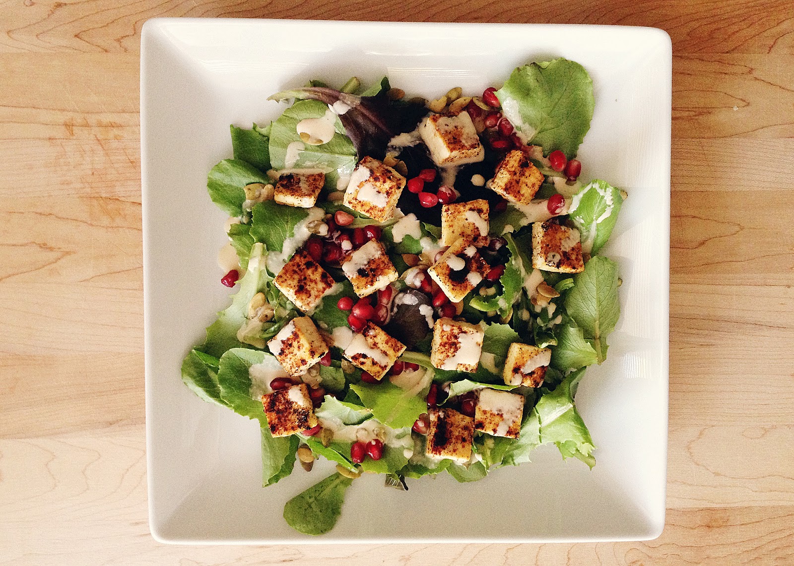 Made to Create Homemade Tahini Dressing & A Crunchy + Sweet Chipotle