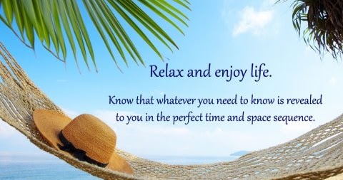 My Life In A Quote: Relax! Enjoy the Ride!