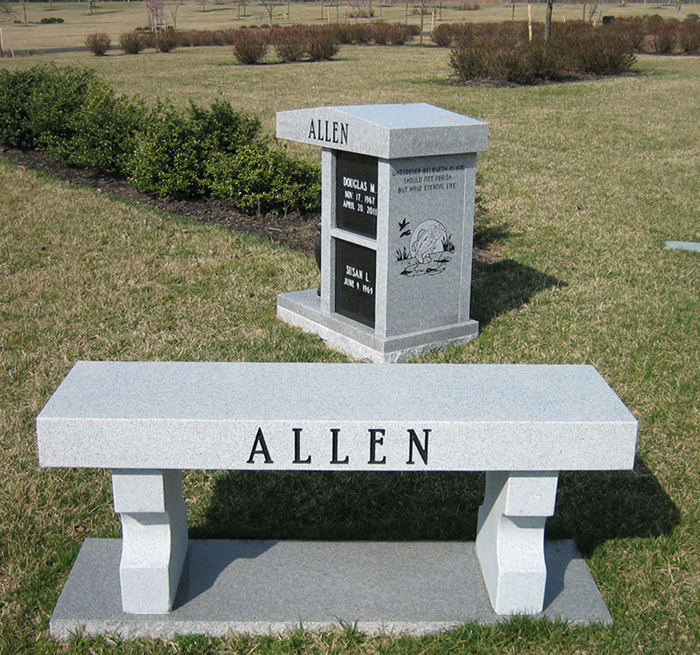 Monuments and Memorials A Family Plot in the Cemetery
