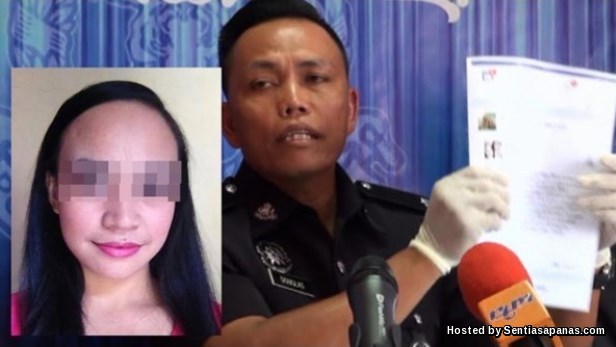 Polis Keningau Tahan Reman Wanita Sebar Maklumat Palsu Di Facebook! Penyebar+Fitnah