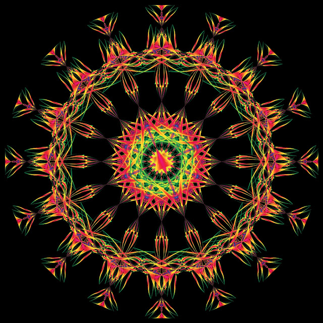 Mandalas, Fractales, Patterns, Efectos Visuales, Efectos Opticos  imagenes efecto visual - efecto optico - efecto visual - efectos opticos - efectos visuales