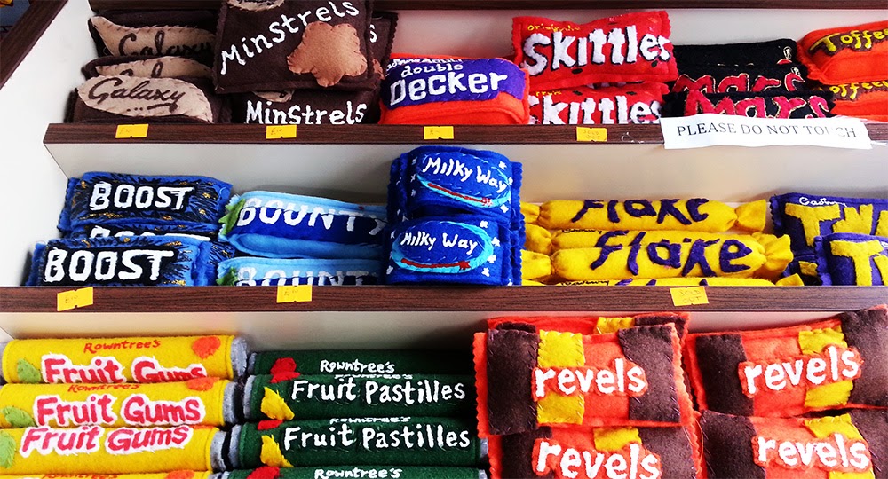 by Lucy Sparrow, 26th August 2014 LONDON CITY NIGHTS