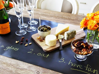 http://www.krisztinawilliams.com/2014/10/the-daily-find-chalk-board-table-runner.html