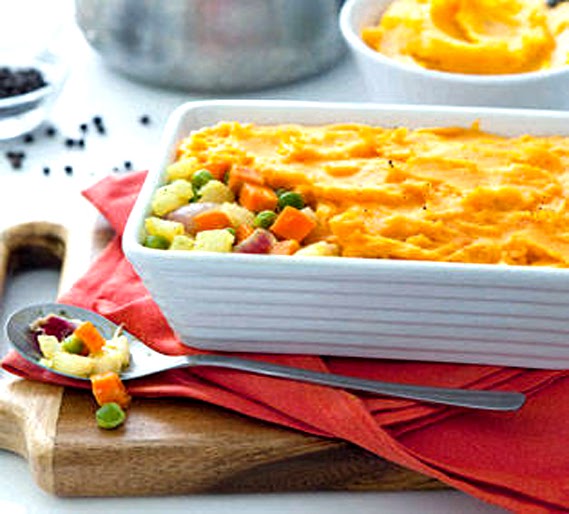 Yummy Recipes Everyday Curried Vegetables and Sweet Potato Pot Pie