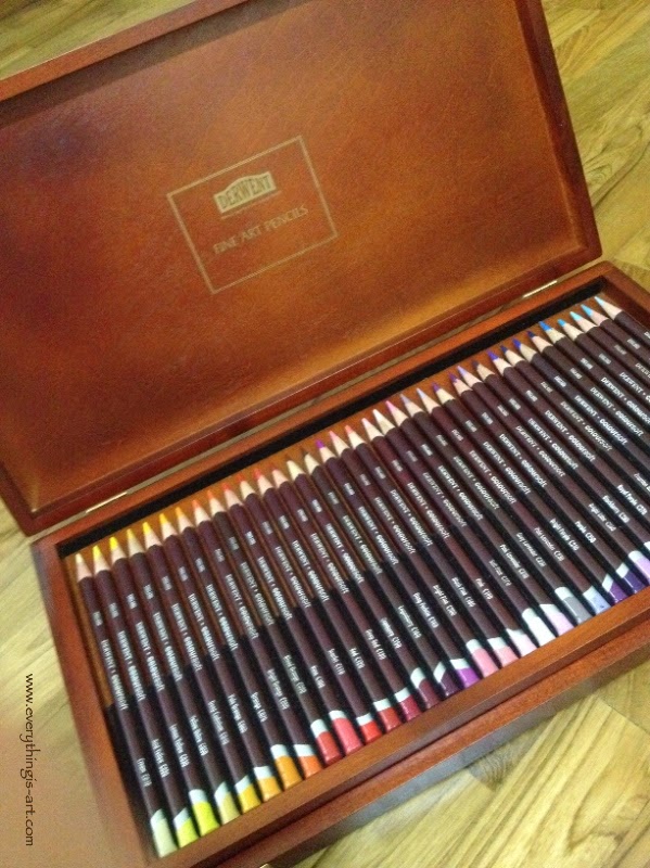 Rob's Art Supply Reviews: Derwent Coloursoft colored pencils