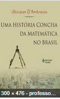 Livros sobre a história da Matemática no Brasil