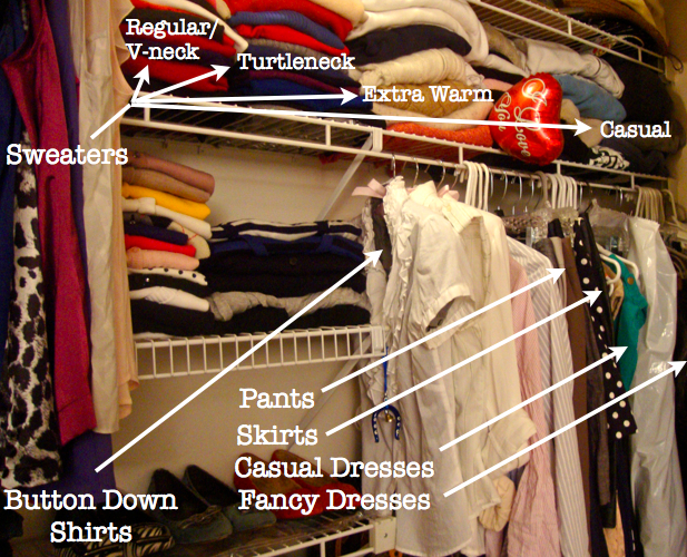 Hello, 4step guide to a complete closet makeover.